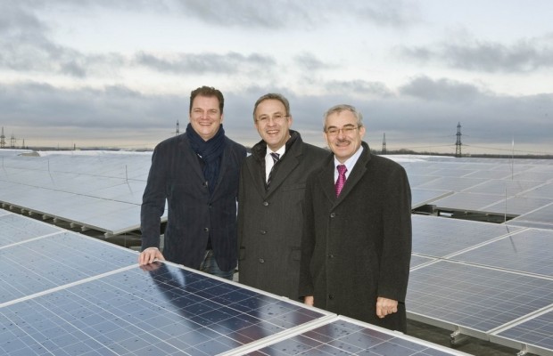 Photovoltaikanlage bei Daimler in Betrieb genommen