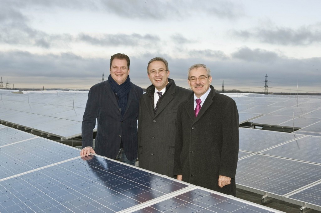 Photovoltaikanlage bei Daimler in Betrieb genommen
