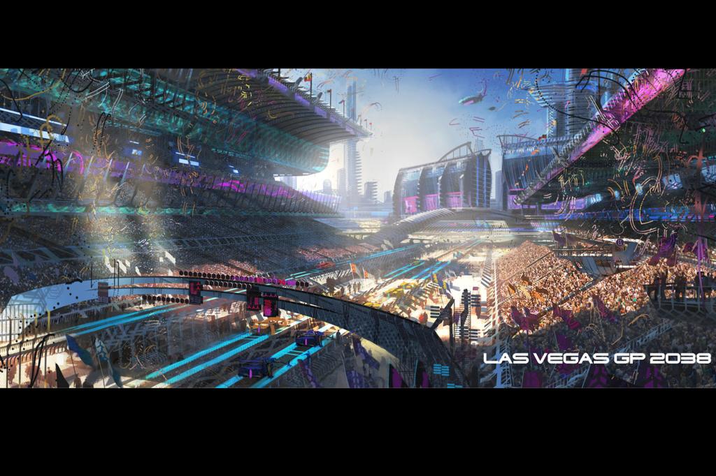 Race Track in Las Vegas
