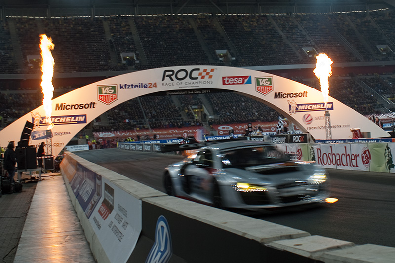 Race of Champions 2011: Titelverteidiger Schumacher und Vettel erfolgreich