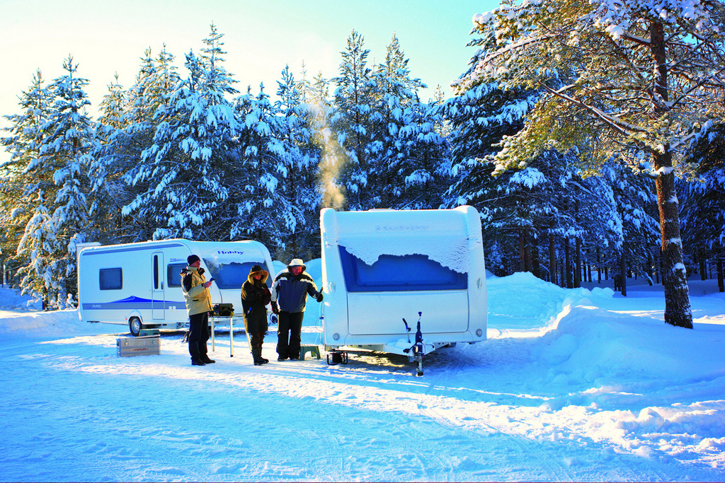 Ratgeber: So überwintern Wohnwagen und Reisemobil richtig