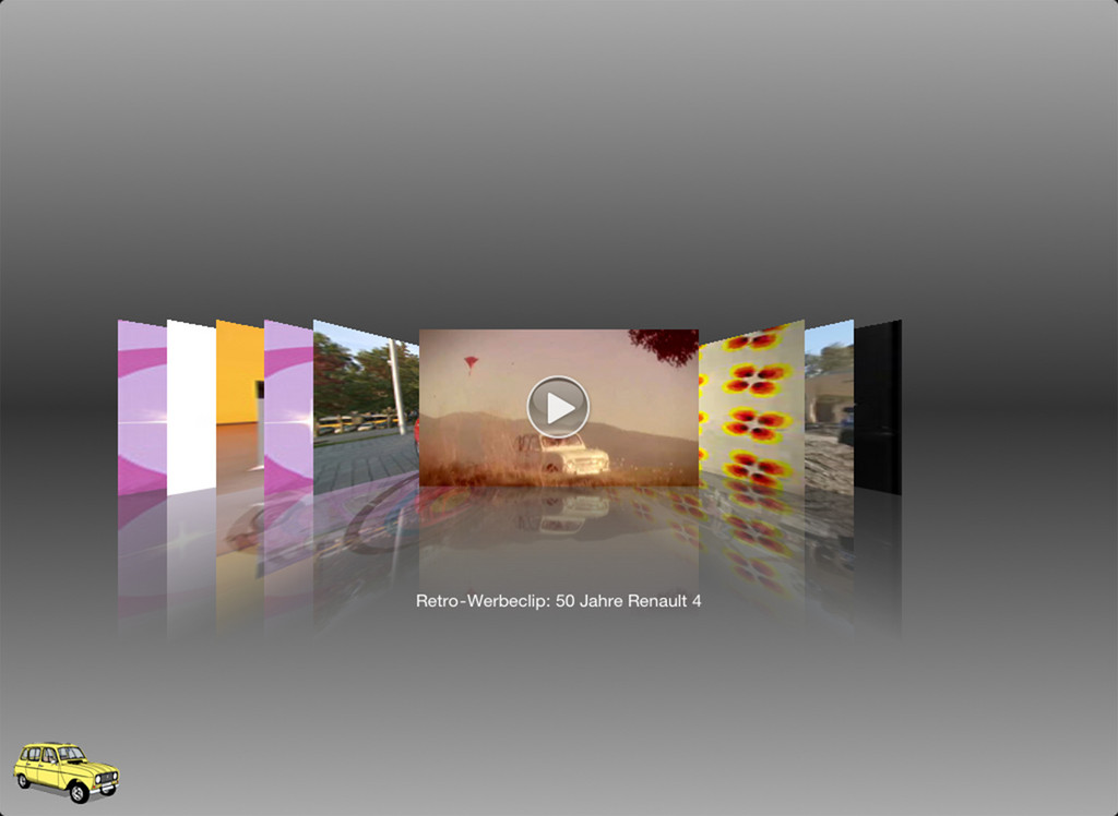Renault 4, App, 50 Jahre Renault 4.