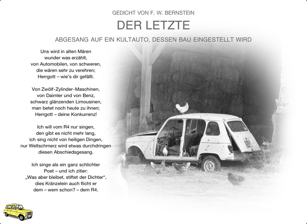 Renault 4, App, 50 Jahre Renault 4.