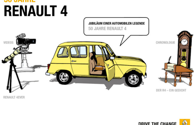 Renault bietet App für Fans und Freunde des Renault 4