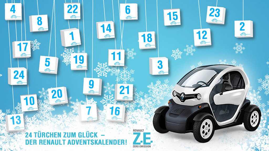 Renault verlost Elektrofahrzeug Twizy