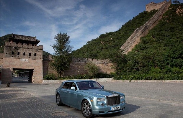 Rolls-Royce 102EX zurück von Welt-Tournee