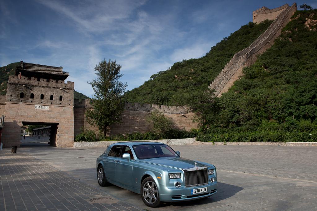 Rolls-Royce 102EX zurück von Welt-Tournee