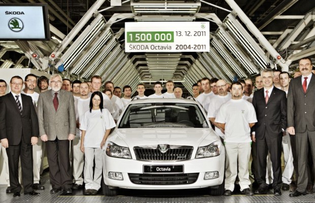 Skoda-Jubiläum: 1,5 Millionen Octavia II seit 2004 produziert