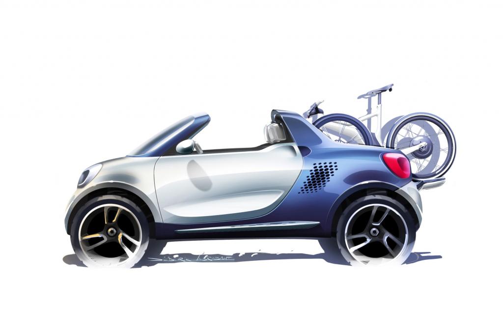 Smart stelle auf der Messe in Detroit sein Pick-up-Showcar vor