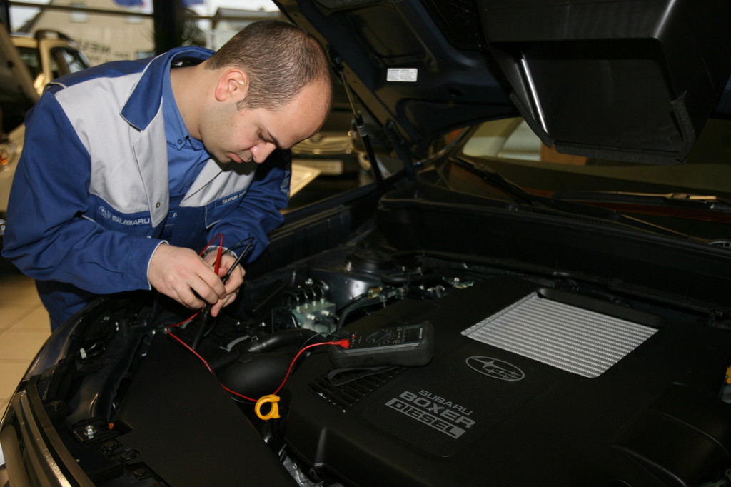 Subaru-Techniker-Weltmeisterschaft in Tokio