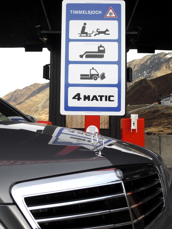 Timmelsjoch, für Hundeschlitten, Schneeraupen, -räumer und 4Matic.