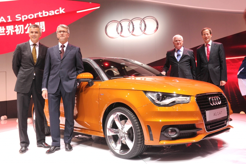 Tokio 2011: Mehr Platz im Audi A1 Sportback