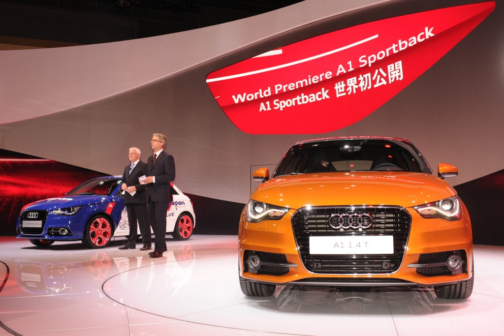 Tokio 2011: Mehr Platz im Audi A1 Sportback