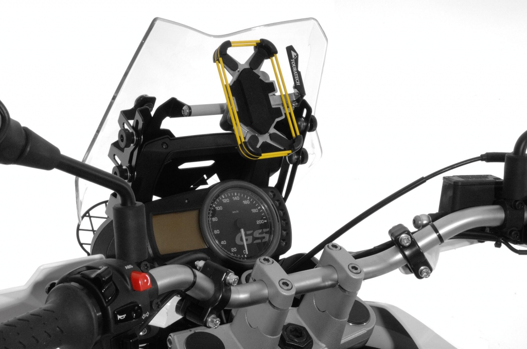 Touratech iBracket: iPhone Lenkerhalterung für Motorräder
