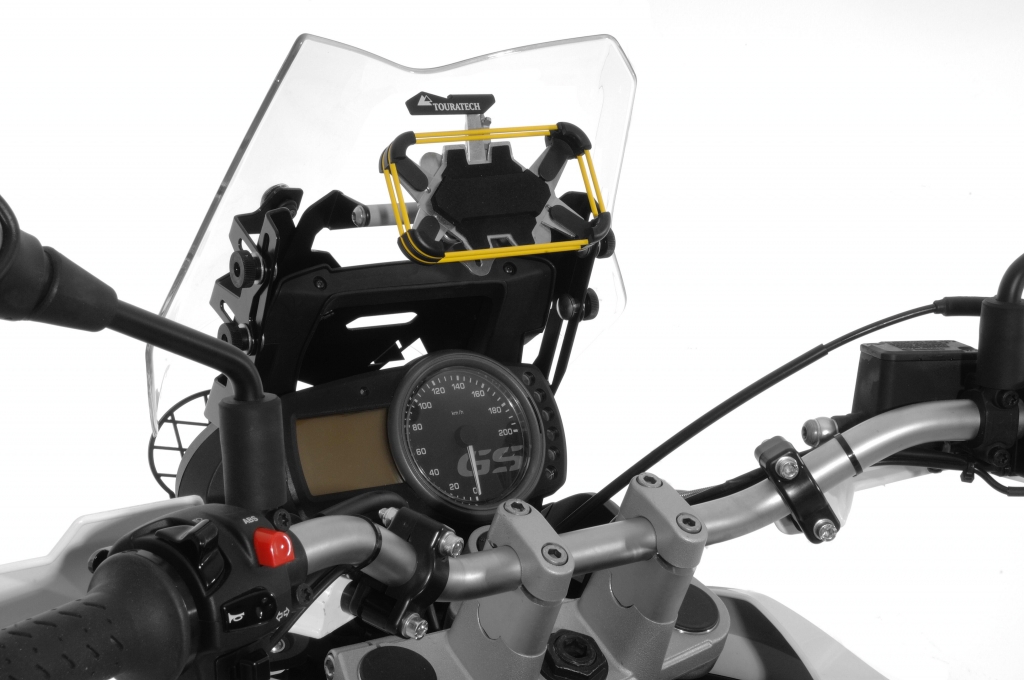 Touratech iBracket: iPhone Lenkerhalterung für Motorräder