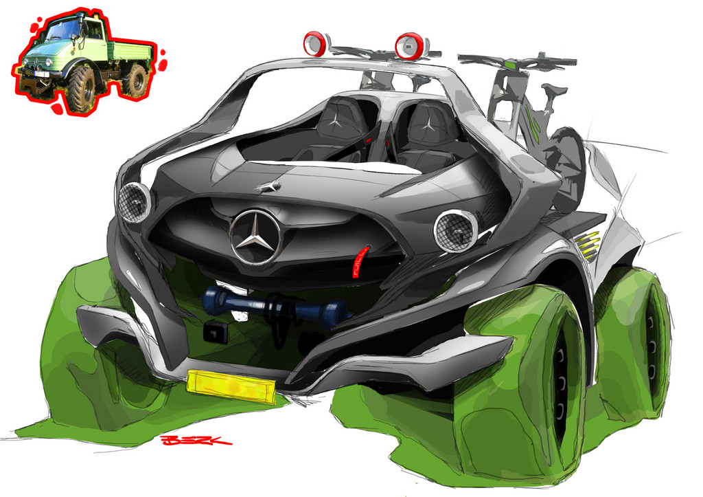 Unimog-Desigstudie 2011.