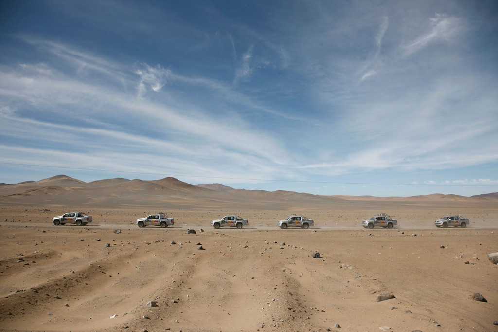 Volkswagen Amarok Rallye Dakar 2010.