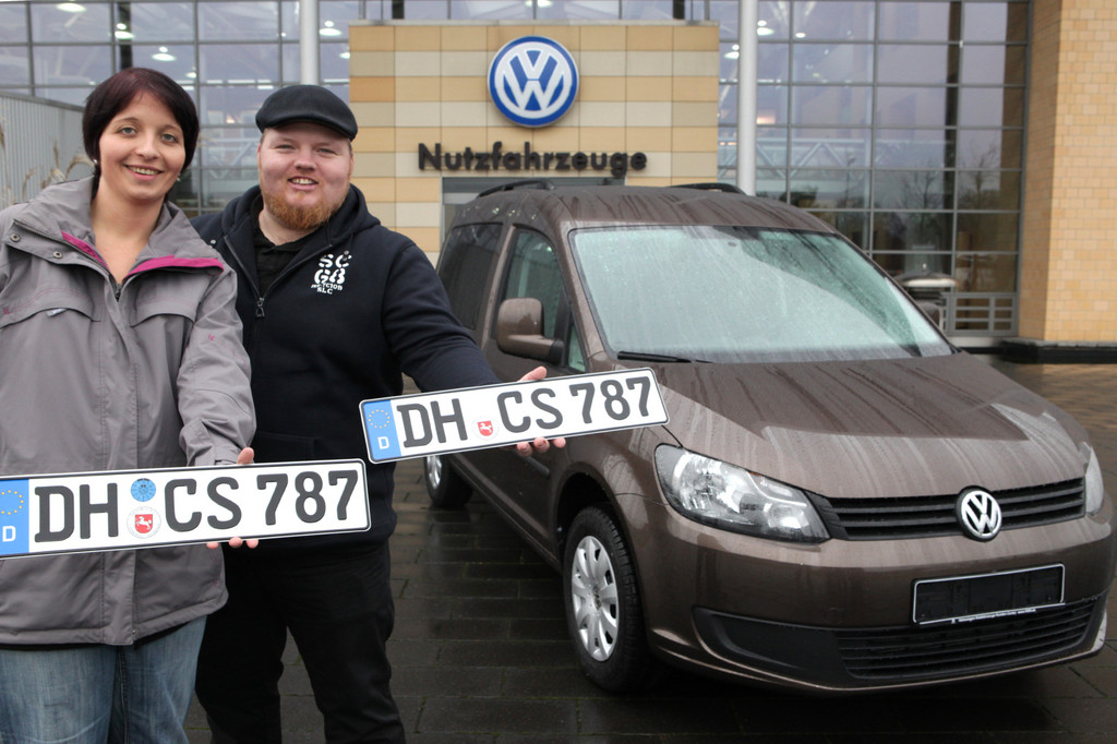 Volkswagen verloste Caddy an nachwuchsfreudige Facebook-User