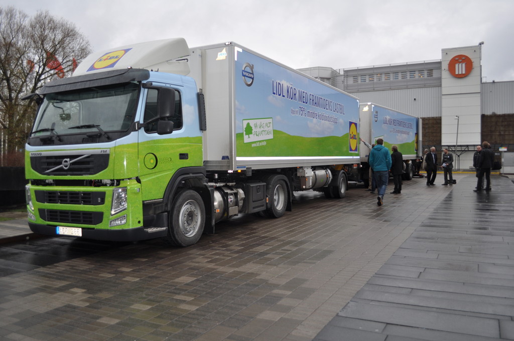 Volvo FM Methan-Diesel.