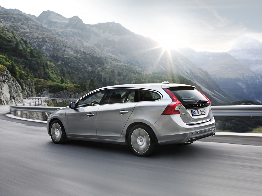 Volvo V60 Plug-in-Hybrid - Erst elektrisch, dann mit Diesel
