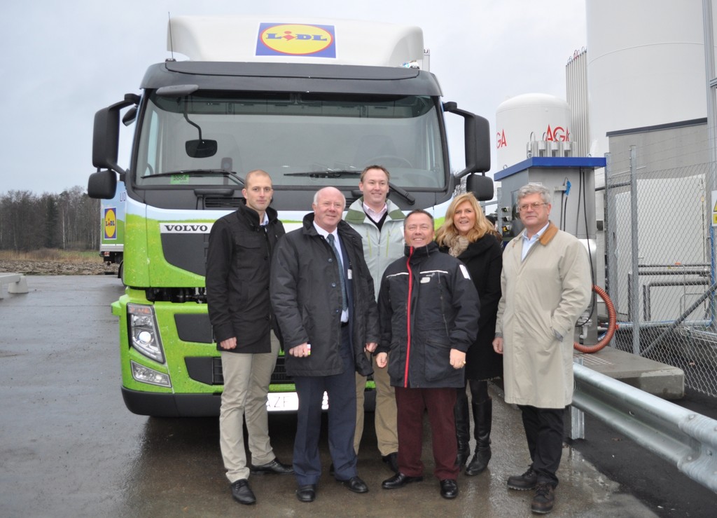 Weitere Tankstelle für verflüssigtes Methangas eröffnet