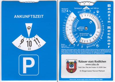 Witze statt Knöllchen - Über die sonderbaren Strafzettel man in Calau bekommt