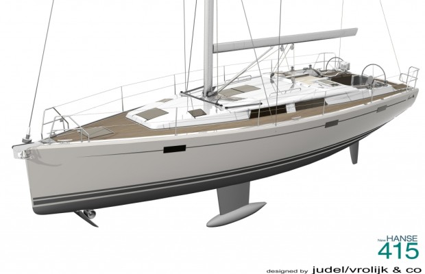boot Düsseldorf 2012: Hanse 415 - Neue Segelyacht feiert Weltpremiere