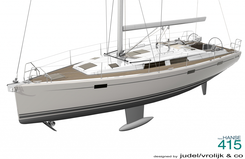boot Düsseldorf 2012: Hanse 415 - Neue Segelyacht feiert Weltpremiere