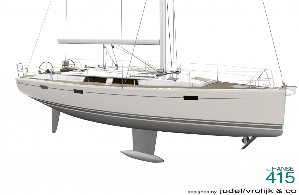 boot Düsseldorf 2012: Hanse 415 - Neue Segelyacht läuft vom Stapel