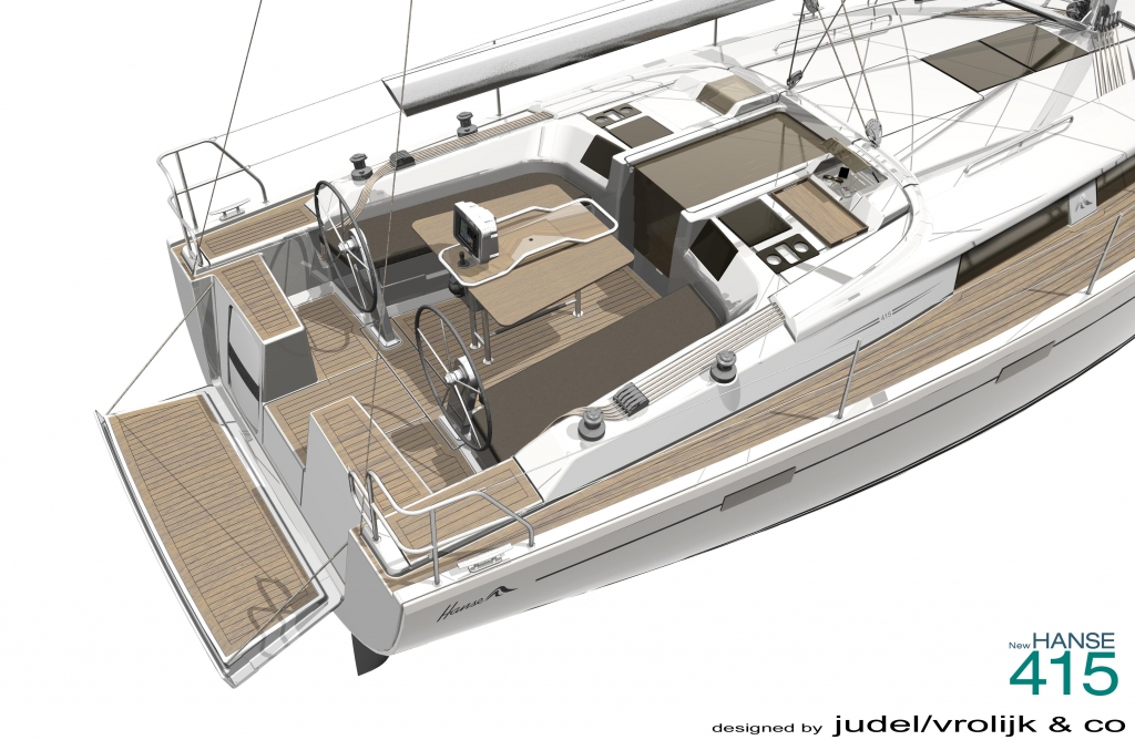 boot Düsseldorf 2012: Hanse 415 - Neue Segelyacht läuft vom Stapel