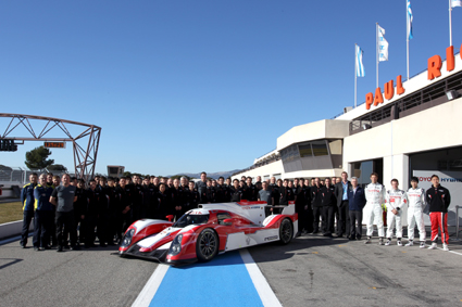  Toyota 2012 in Le Mans: Mutiges Comeback