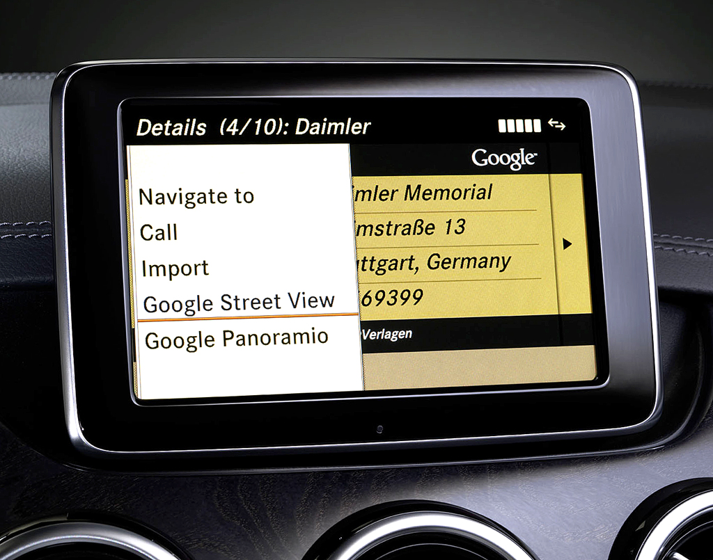 ... auch mit Google Street View oder Panoramio..