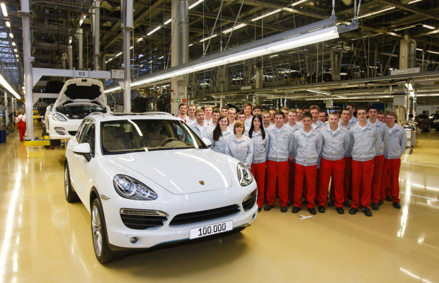100 000 Porsche Cayenne der neuesten Generation gefertigt