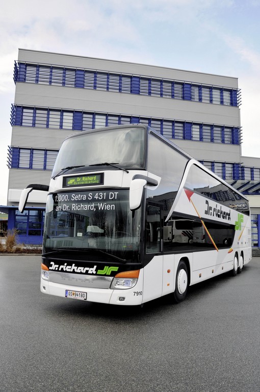 1000. Setra-Doppelstockbus in Österreich im Einsatz