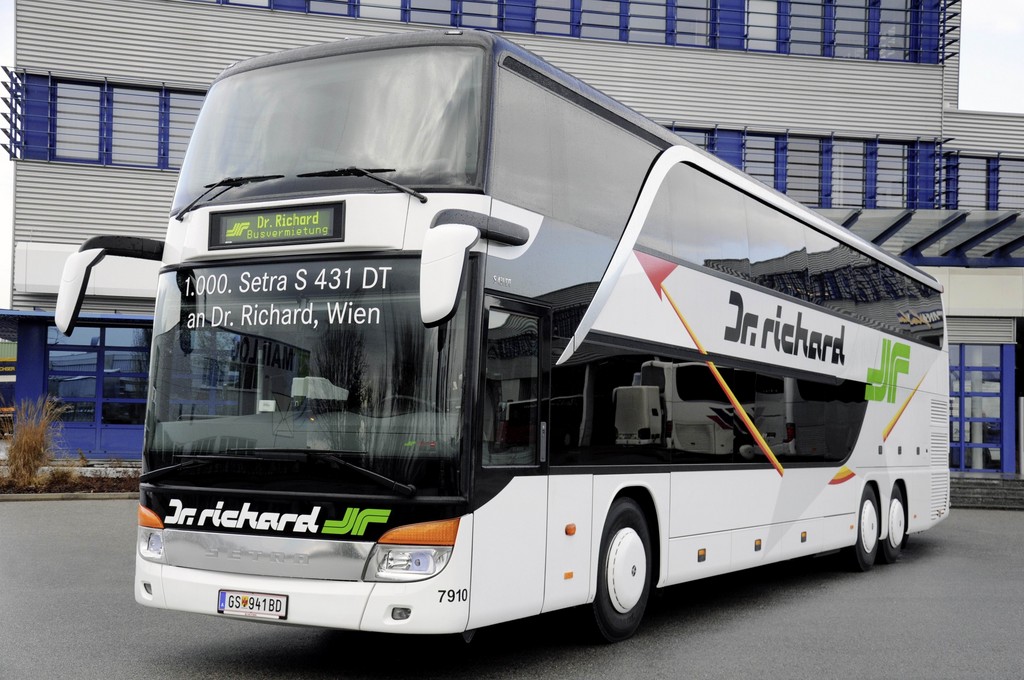1000. Setra-Doppelstockbus in Österreich im Einsatz