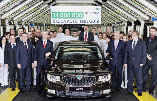 14 Millionen Skoda gebaut