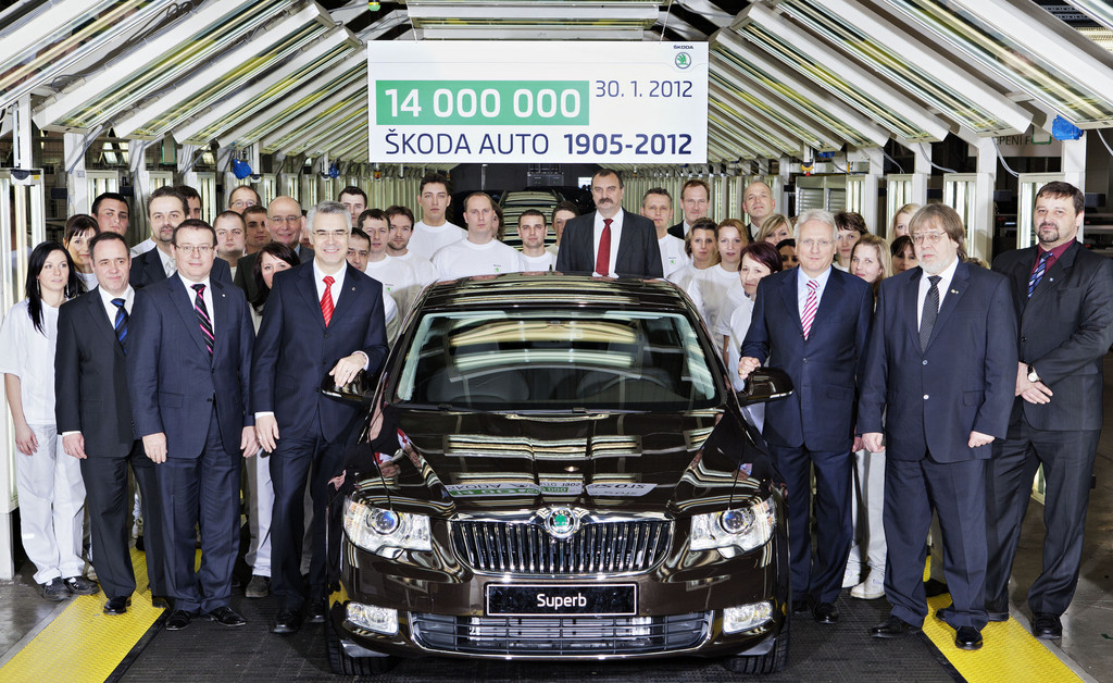 14 Millionen Skoda gebaut