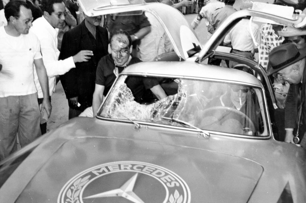 1952 siegte der SL trotz eines Unfalls bei der Panamericana