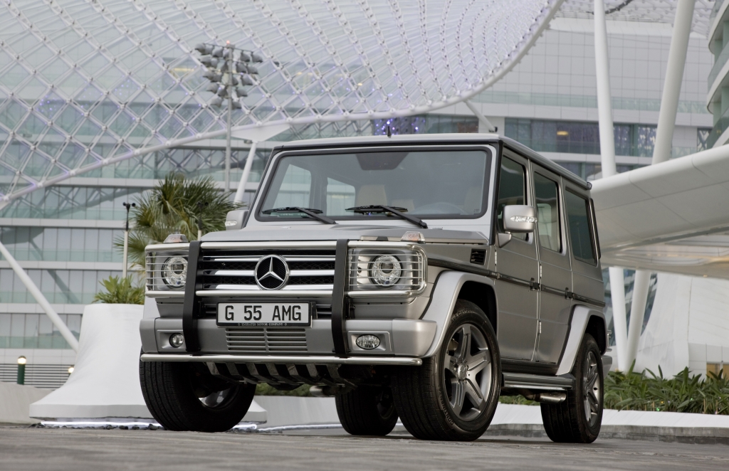 507 PS starker Geländewagen: der AMG G 55 war mit dem Kennzeichen 