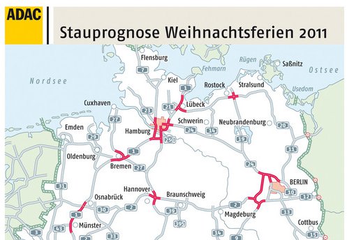 ADAC-Stauprognose: Starker Rückreiseverkehr