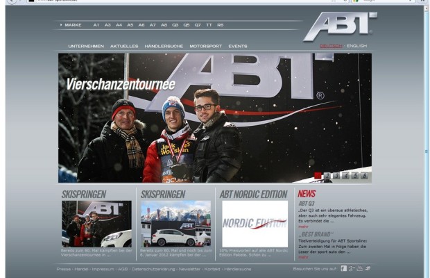 Abt mit neuem Internetauftritt