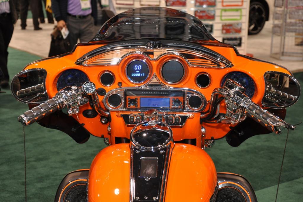 Auch für Motorräder gibt es technische Spielereien