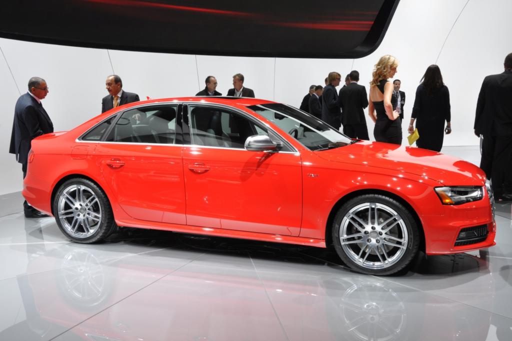 Audi hat den gelifteten S4 mit nach Detroit gebracht