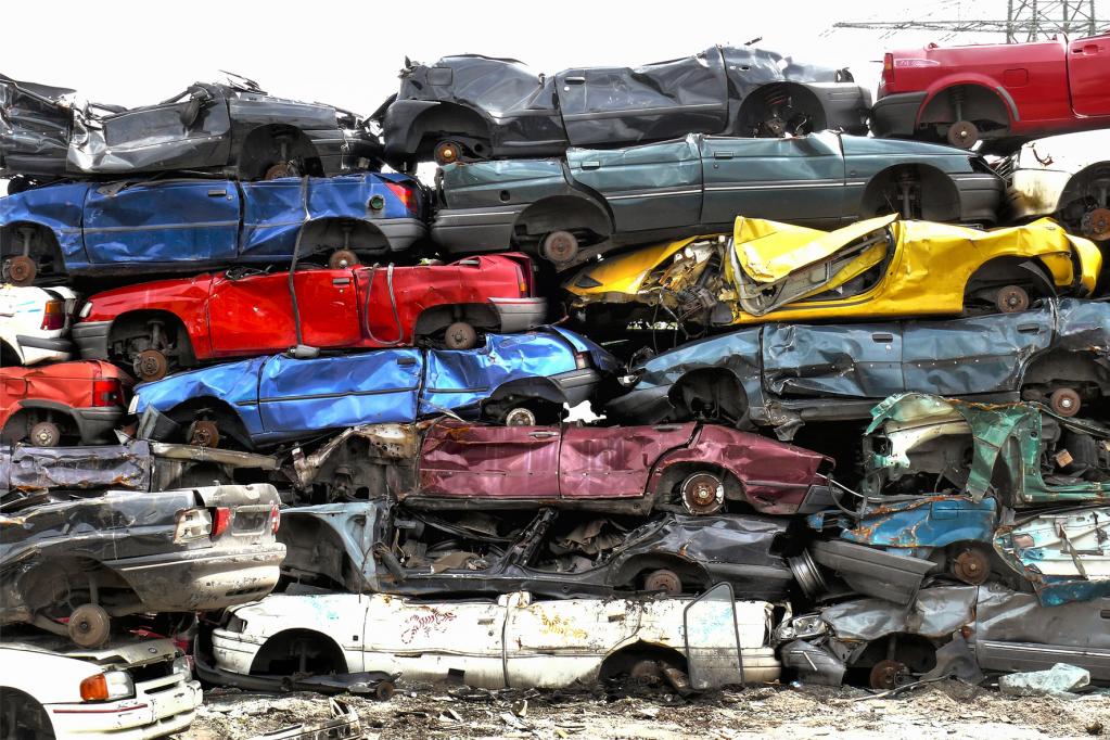 Aus Altautos werden gefragte Materialquellen