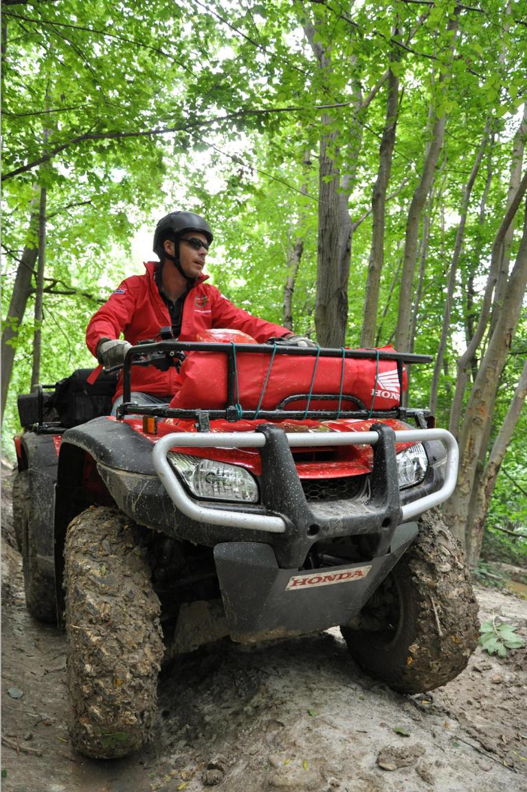 Bauernschläue: Honda mit neuem ATV-Topmodell