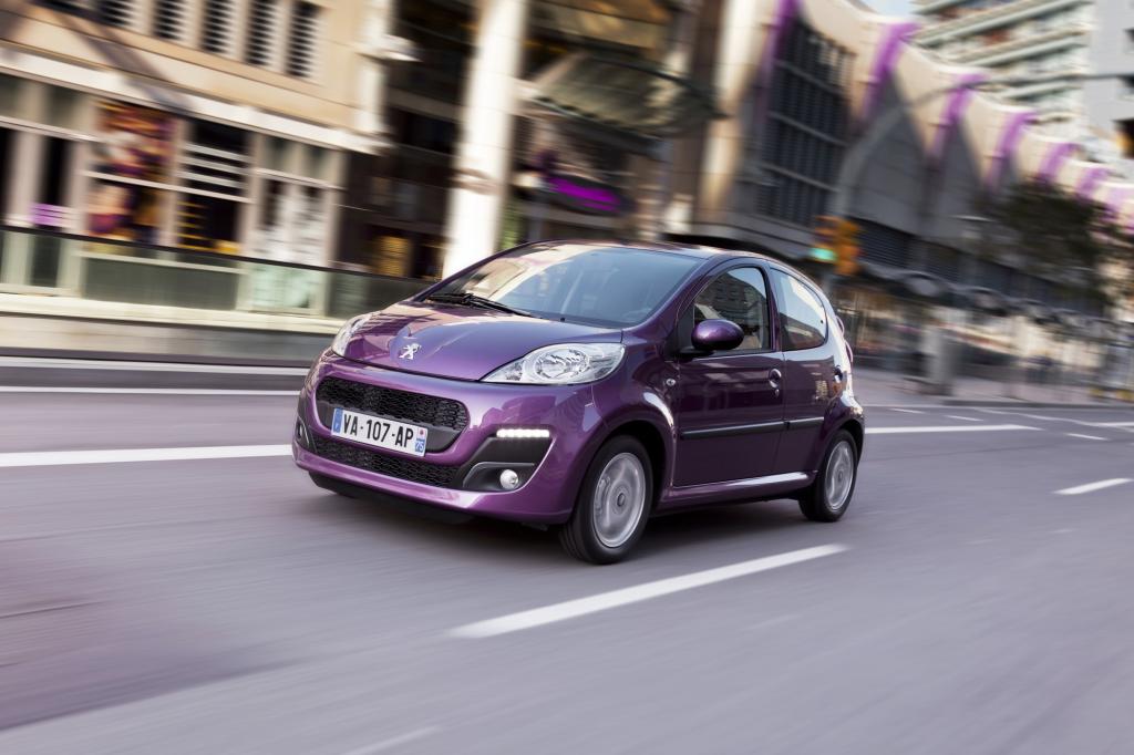 Bei Peugeot heißt das Modell 107