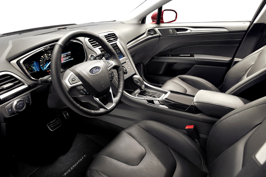 Blick ins Innere des in den USA als Fusion firmierenden Mondeo. 