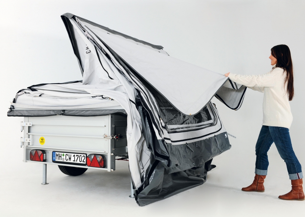 CMT 2012 Stuttgart: Camp Werk präsentiert Anhängerzelte