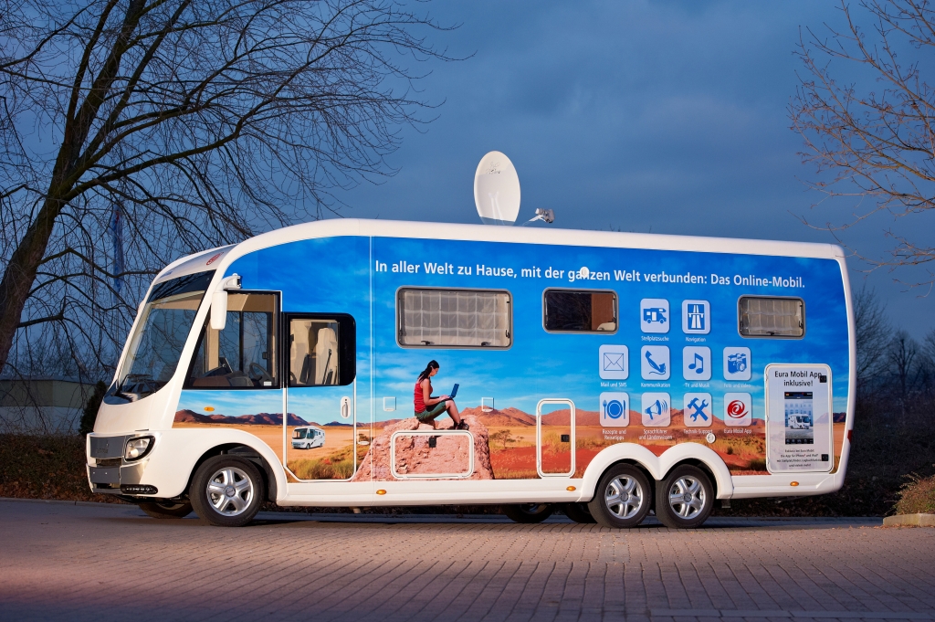 CMT Stuttgart 2012: Eura Mobil präsentiert Online-Mobil
