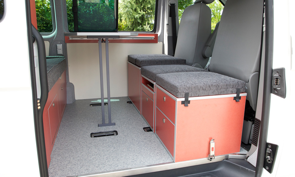 CMT Stuttgart 2012: Fischer-Wohnmobile zeigt Modulsystem Camper Cube, Roll-Lattenrost und Reisemobil Rondo L